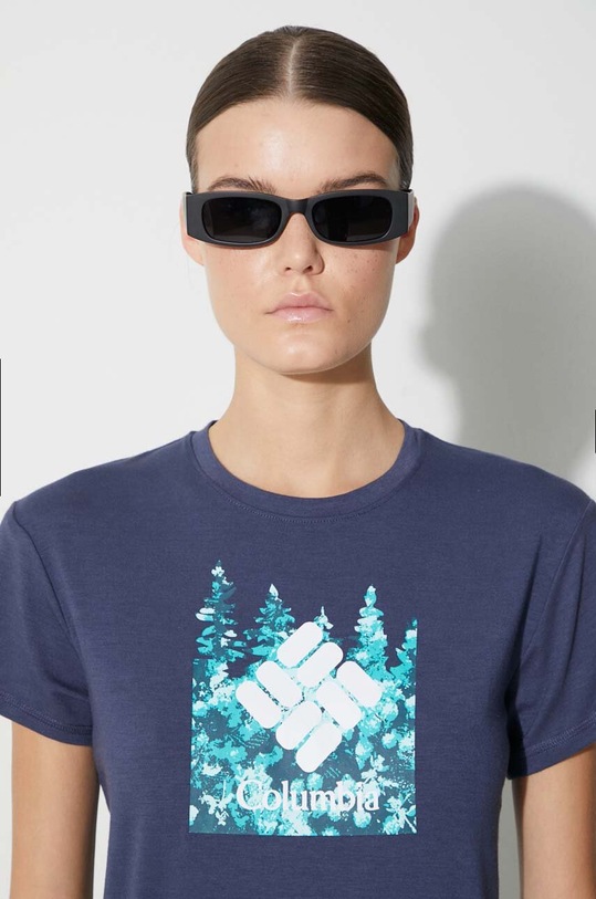 Спортивна футболка Columbia Sun Trek 1931753 темно-синій