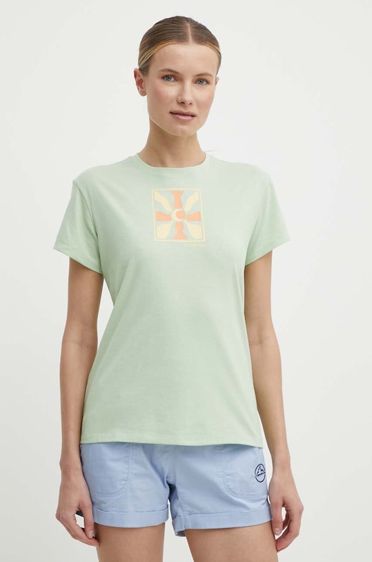 Columbia tricou sport Sun Trek print verde 1931753