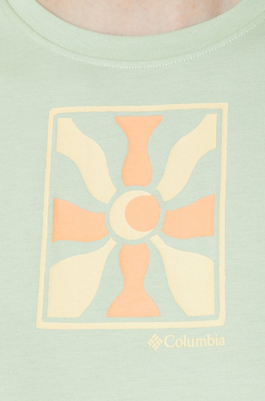 Sportska majica kratkih rukava Columbia Sun Trek 1931753 zelena