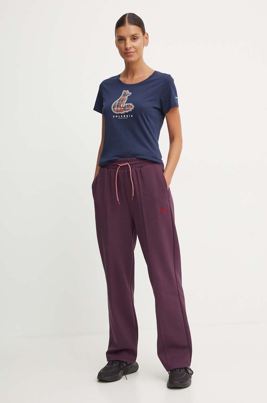 Columbia tricou 1934592 bleumarin AW24
