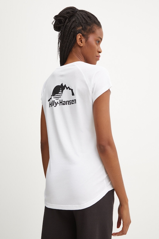 Helly Hansen tricou NORD uni alb 62985