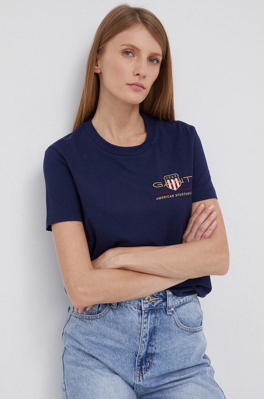 Gant Tricou imprimeu bleumarin 4200417