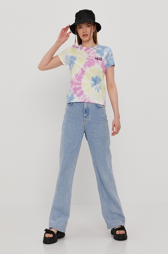 Μπλουζάκι Vans VN0A53PP0FS1 πολύχρωμο SS21