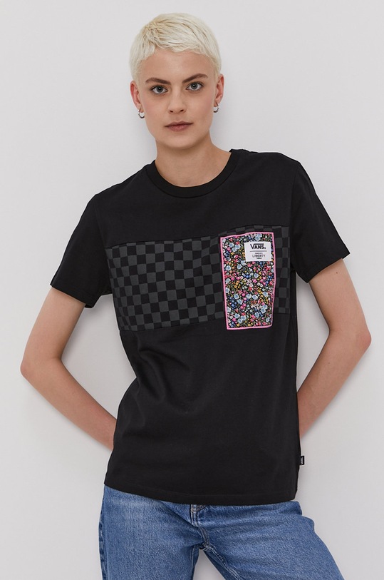 Vans T-shirt cotton black VN0A5FSEZE91