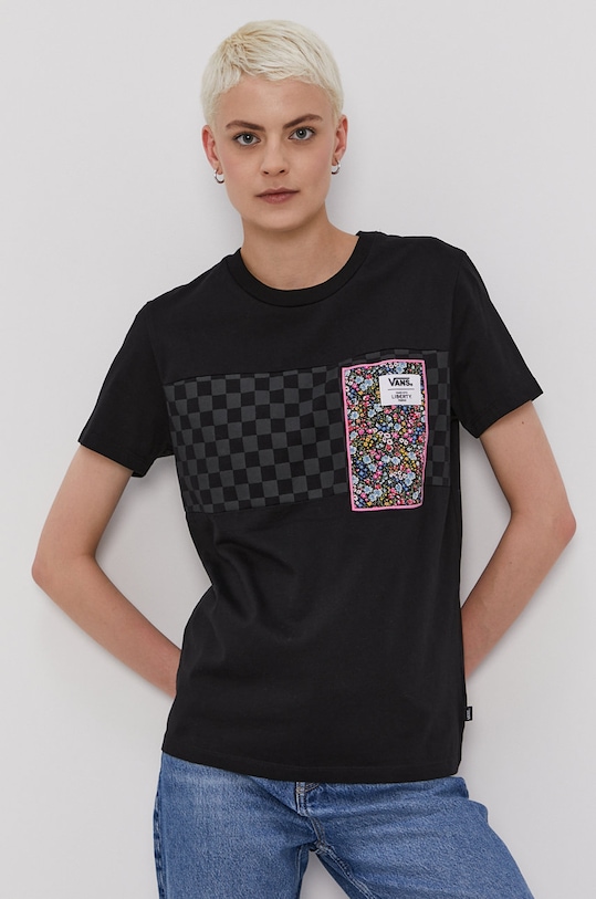 Vans T-shirt cotton black VN0A5FSEZE91