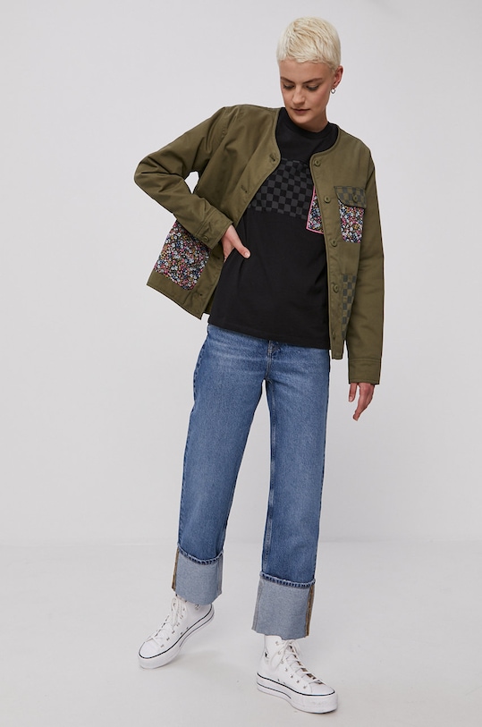 Vans T-shirt VN0A5FSEZE91 black SS21