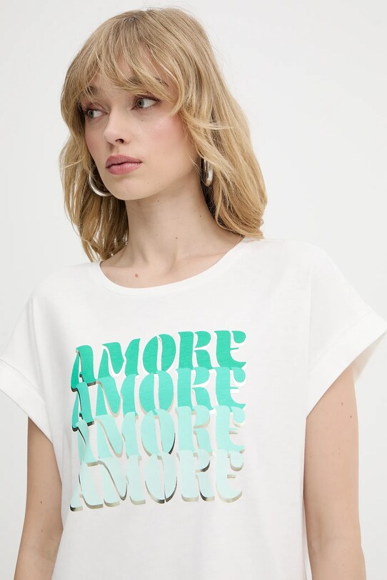 Morgan t-shirt biały DAMOR