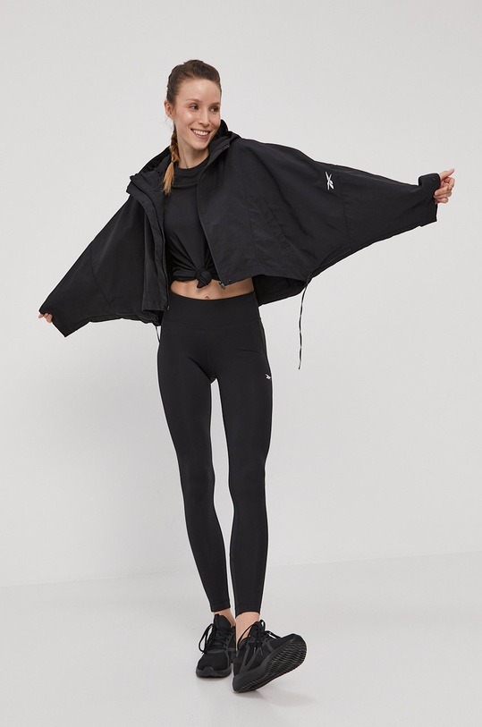 Reebok T-shirt FK6802 FK6802 czarny SS21