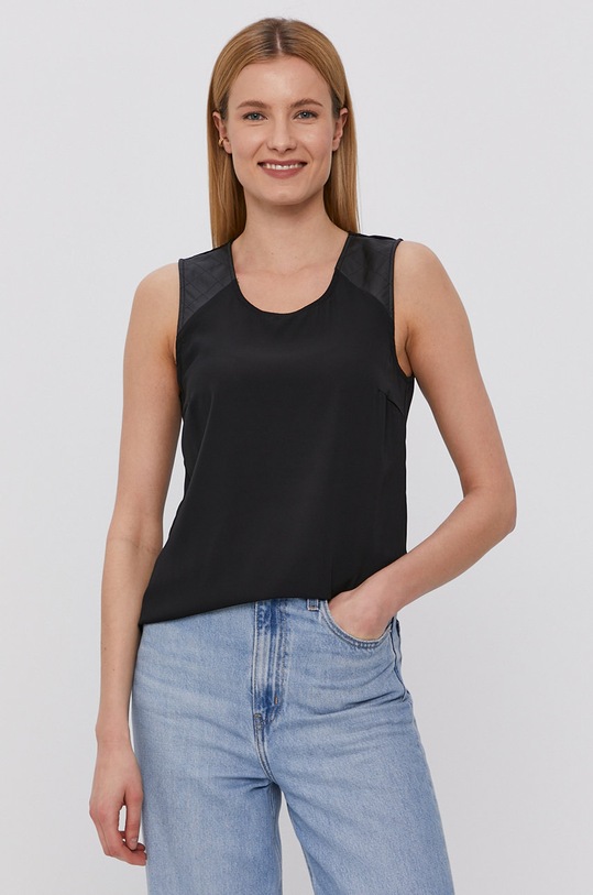 Vero Moda Bluzka z elastanem czarny 10248809