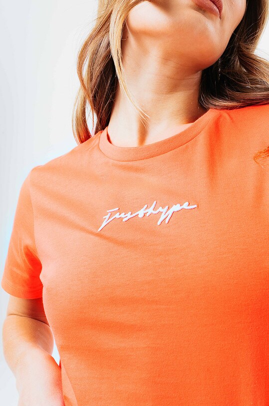 Tričko Hype SIGNATURE YWF.748 oranžová SS21
