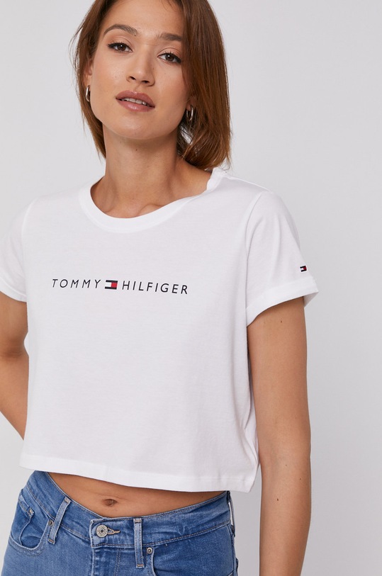 Tričko Tommy Hilfiger biela UW0UW03134.4891