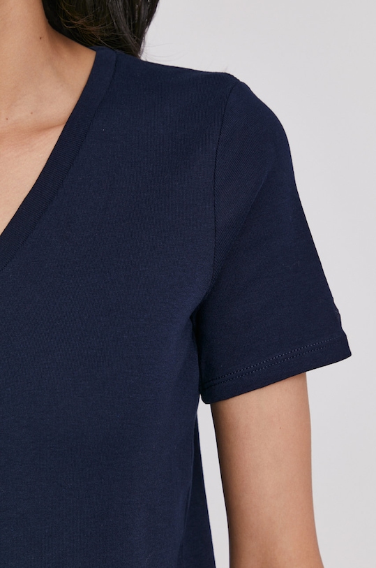 Хлопковая футболка United Colors of Benetton 3GA2E4230.016 тёмно-синий