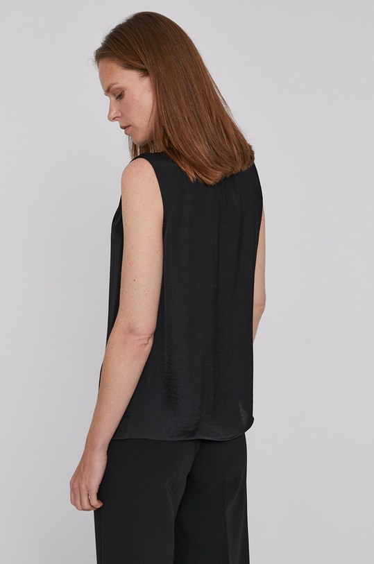 Odzież Sisley Bluzka 5QR05T3N6.100 czarny