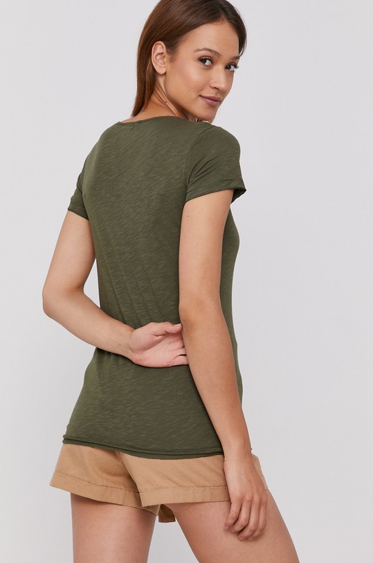 Oblečenie Tričko Sisley 3FD4L11A2.35A zelená