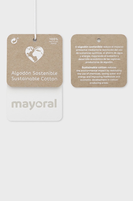 Mayoral - Detské tričko biela 1088.4M.BABY