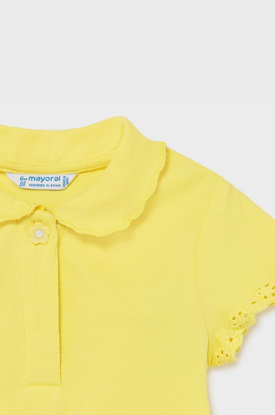 Dievča Mayoral - Detské tričko 1176.4F.BABY žltá