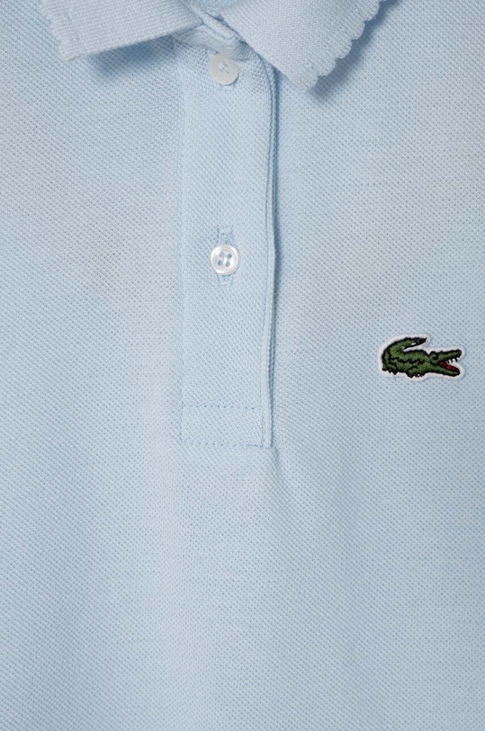 Девочка Lacoste Детская хлопковая футболка PJ3594 голубой