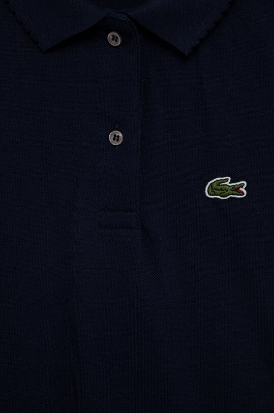 Девочка Lacoste Детская хлопковая футболка PJ3594 тёмно-синий