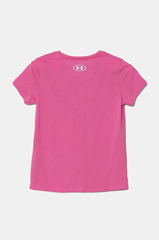 Παιδικό μπλουζάκι Under Armour 1361182 ροζ AW24
