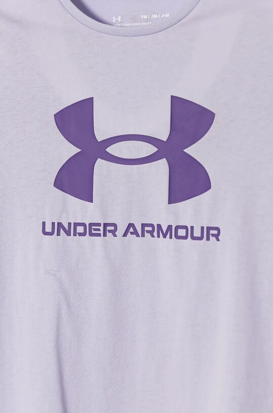 DÍVKA Dětské tričko Under Armour 1361182 fialová