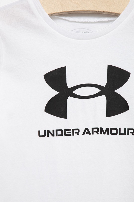 DÍVKA Dětské tričko Under Armour 1361182 1361182 bílá