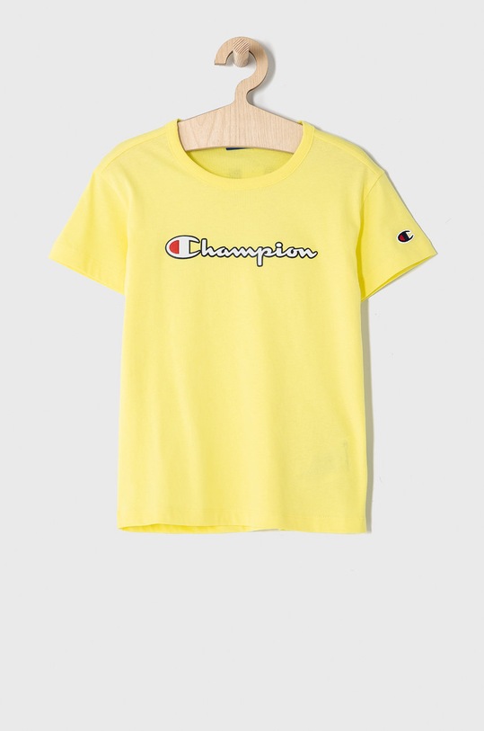 Champion T-shirt dziecięcy 403785 aplikacja żółty 403785