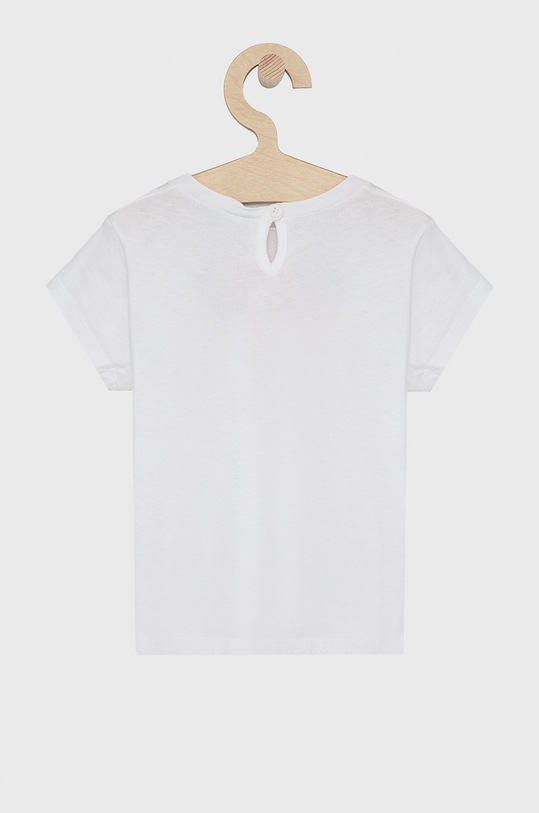 Dětské bavlněné tričko United Colors of Benetton 3I1XC1527 bílá SS21