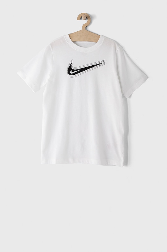 Nike Kids T-shirt dziecięcy nadruk biały DC7797