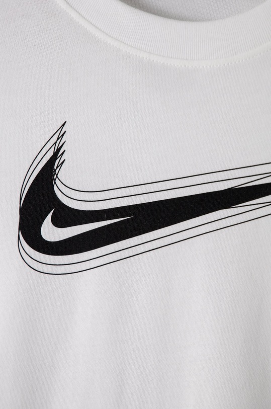 Chłopiec Nike Kids T-shirt dziecięcy DC7797 biały