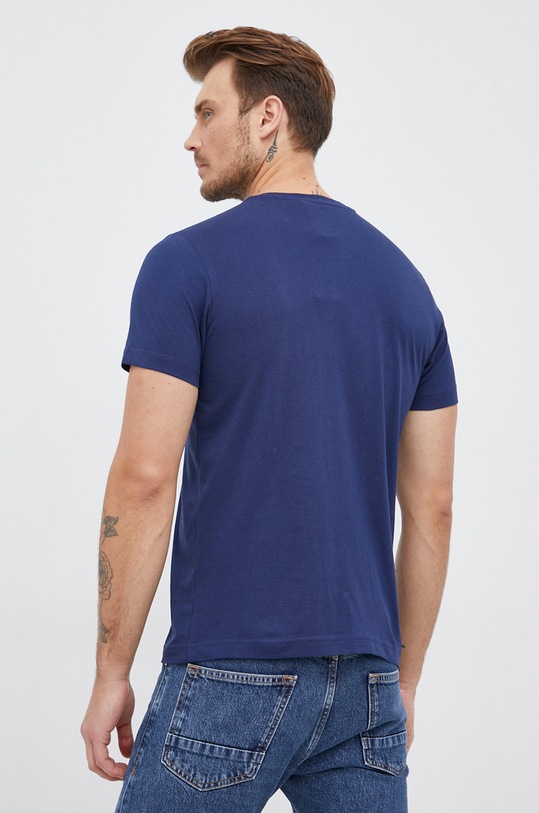 Odzież T-shirt bawełniany 2057432 niebieski