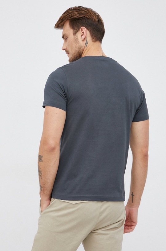 Odzież T-shirt bawełniany 2057432 szary