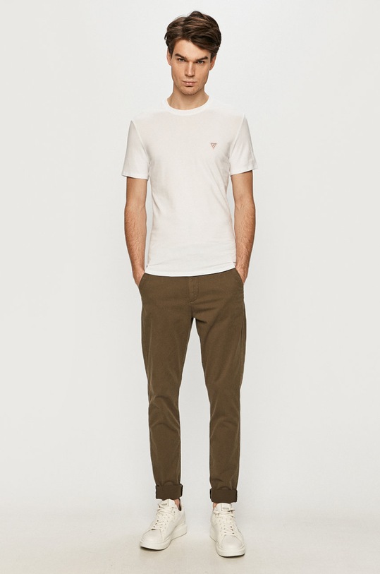 Guess T-shirt M1RI24.J1311 M1RI24.J1311 biały AA00