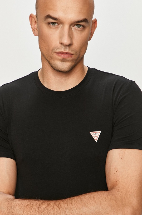 Guess T-shirt M1RI24.J1311 czarny M1RI24.J1311