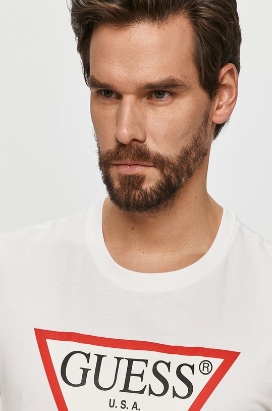 Guess - Tričko bílá M1RI71.I3Z11