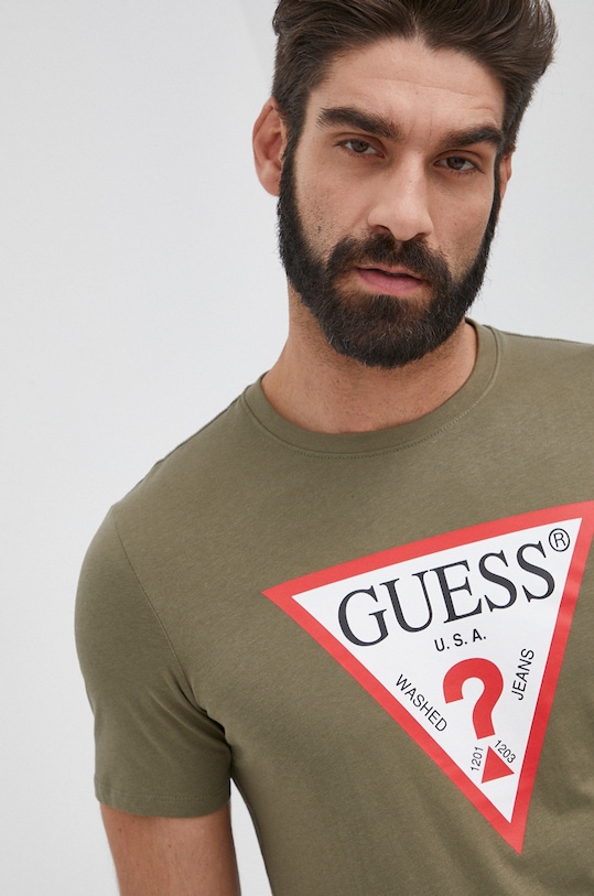 Guess - T-shirt M1RI71.I3Z11 zielony M1RI71.I3Z11