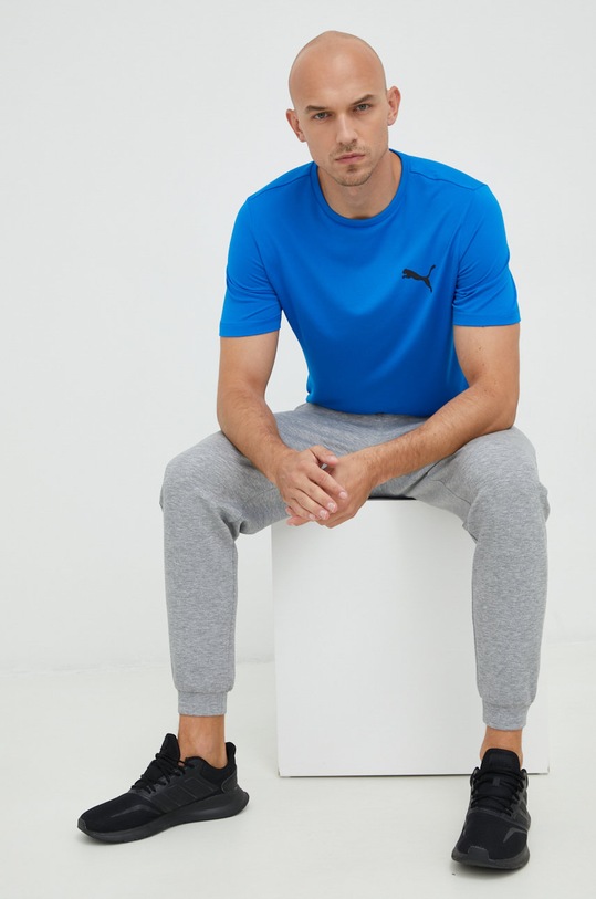 Puma t-shirt pozostałe niebieski 586725
