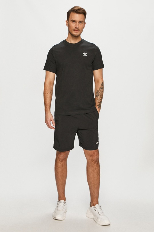 adidas Originals - T-shirt GN3416 GN3416 czarny SS23