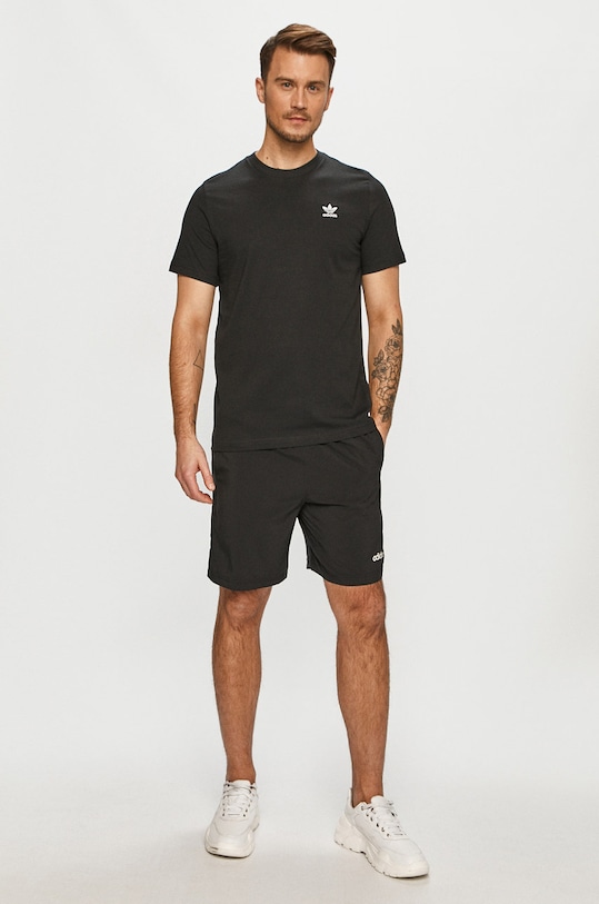 adidas Originals tricou GN3416 negru SS23