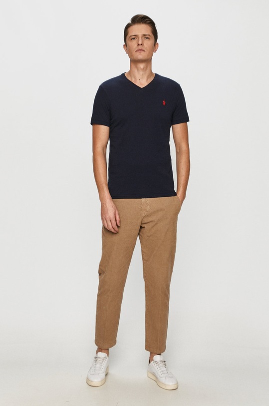 Polo Ralph Lauren - T-shirt 710671453091 710671453091 granatowy SS21