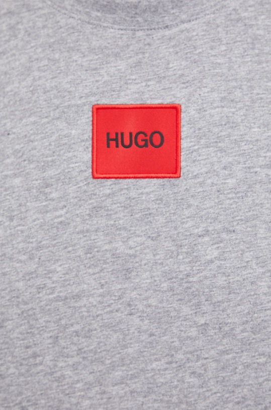 HUGO t-shirt bawełniany 50447978 szary