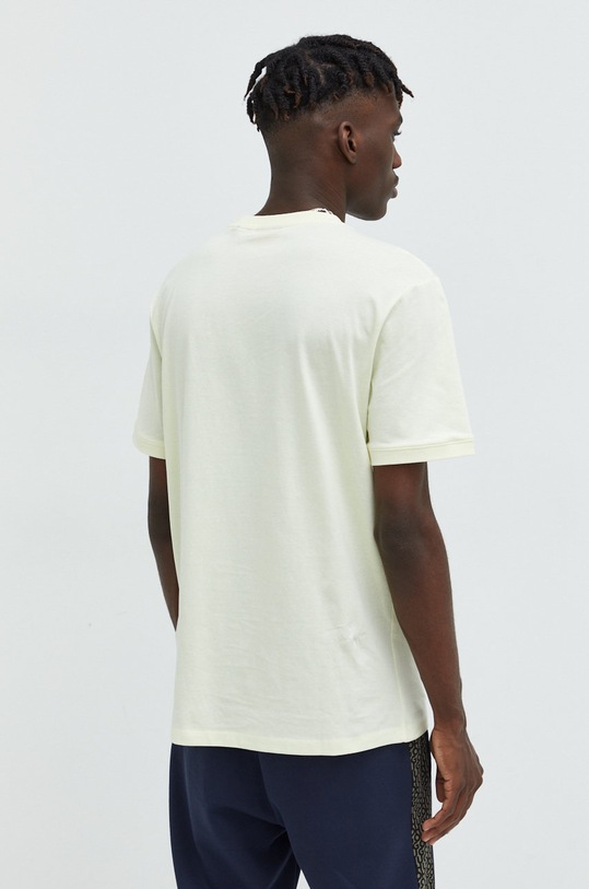 Дрехи Памучна тениска HUGO 50447978 жълт