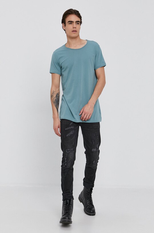 Tigha - T-shirt 100879 türkiz SS21