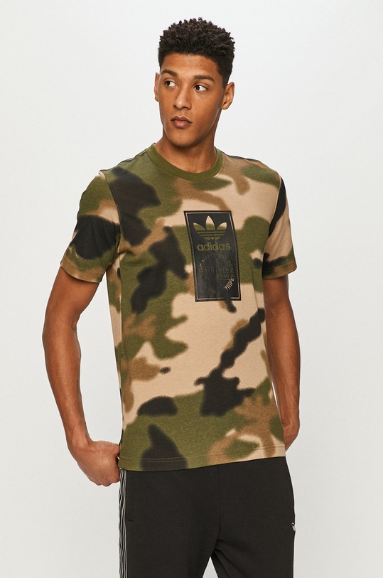 adidas Originals - Тениска GN1863 памук многоцветен GN1863