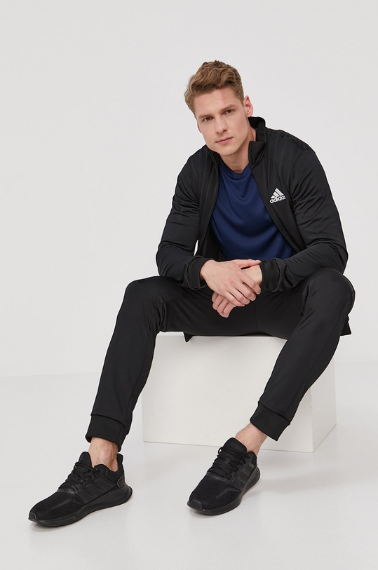 adidas Performance t-shirt GN5724 granatowy AW22
