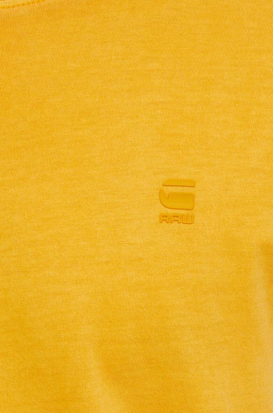 Pamučna majica G-Star D16396.2653 zlatna