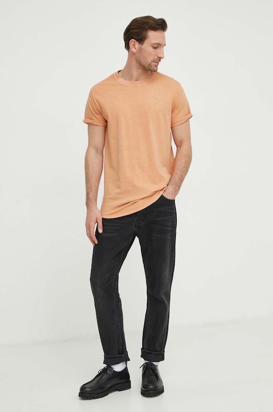 Bavlnené tričko G-Star x Sofi Tukker D16396.2653 oranžová AA00