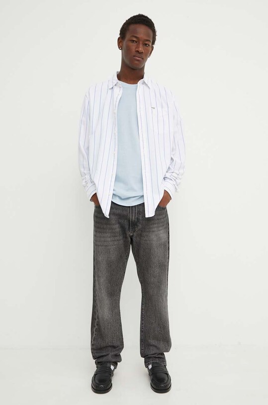 Bavlněné tričko G-Star x Sofi Tukker D16396.2653 modrá AA00