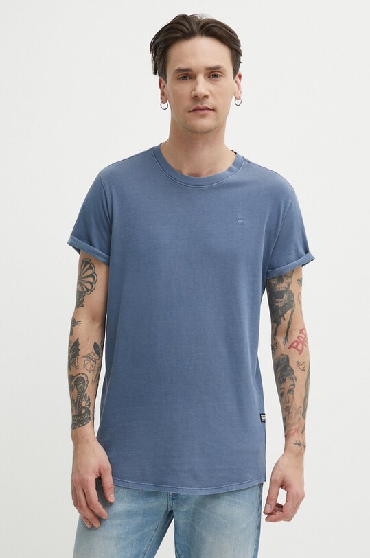 G-Star tricou din bumbac x Sofi Tukker uni bleumarin D16396.2653