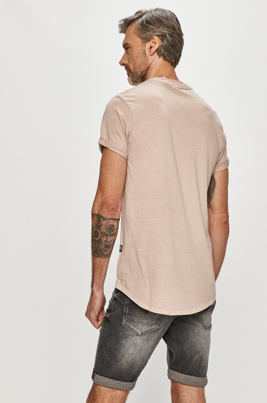 Oblečenie Bavlnené tričko G-Star D16396.2653 ružová