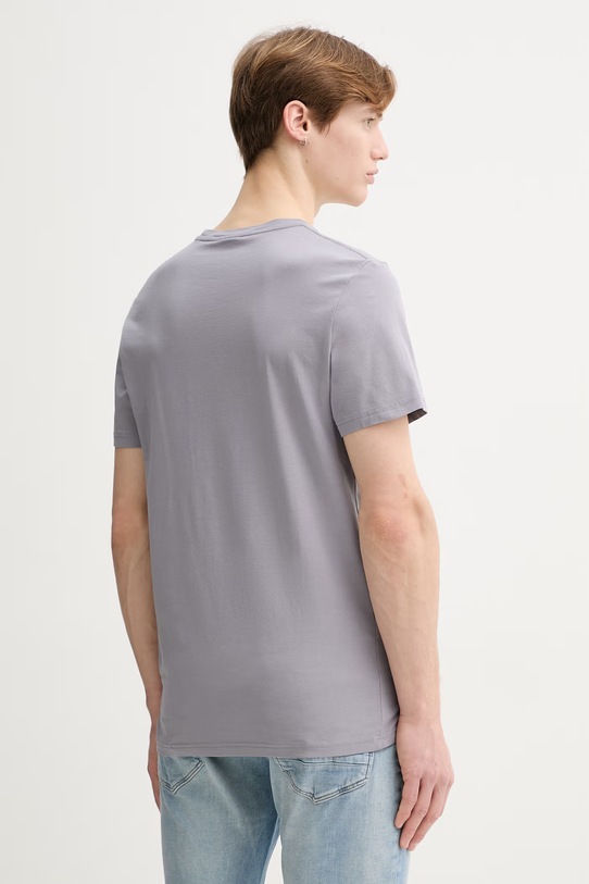 Odzież G-Star Raw t-shirt D19070.C723 fioletowy